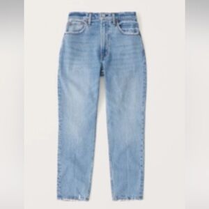 Abercrombie & Fitch Curve Love High Rise Mom Jean